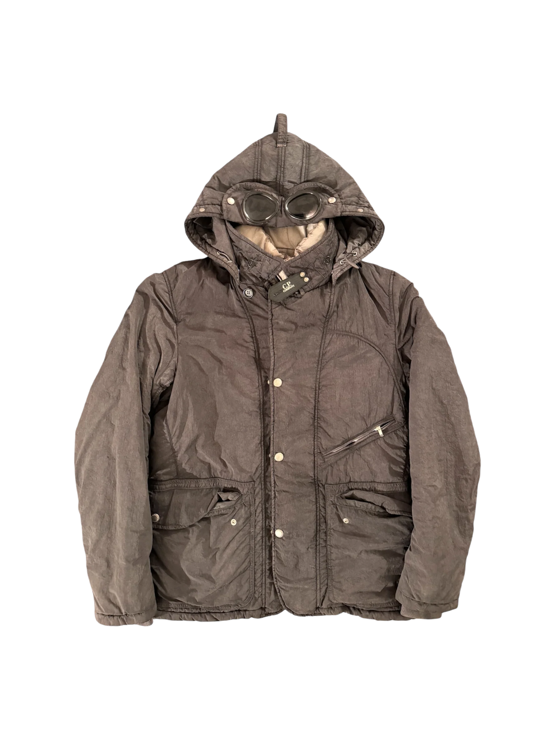 C.P. Company ‘Frosted Dyed’ Goggle Jacket - 48 (Medium)