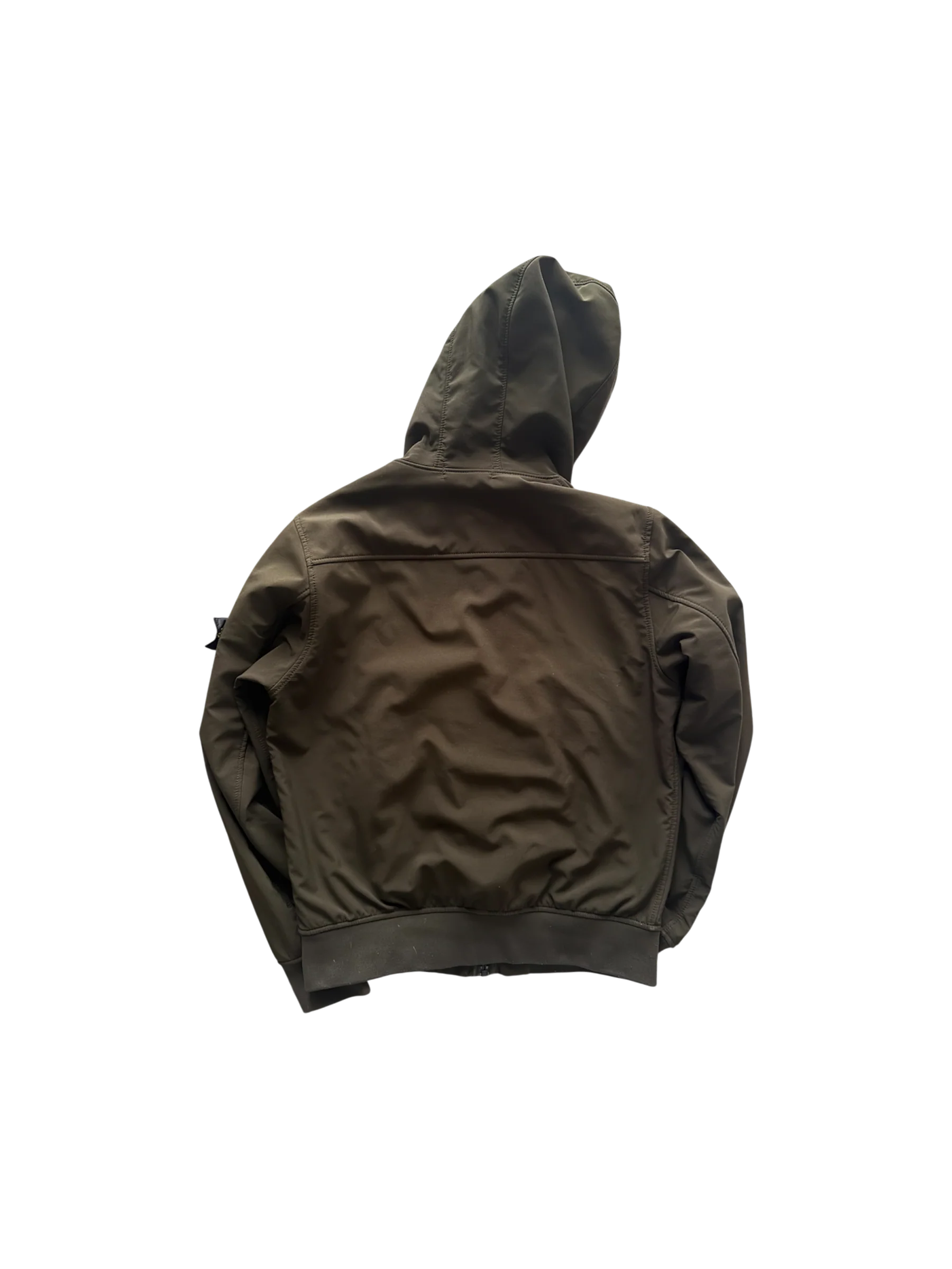 Stone Island 2013 Khaki 'Soft Shell' Jacket - XL - Image 3