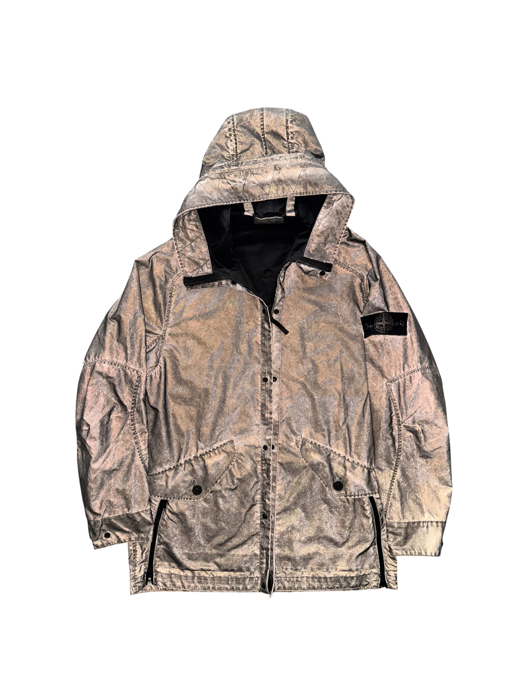 Stone Island 2020 'Dust Colour Plated Reflective' Jacket - Medium