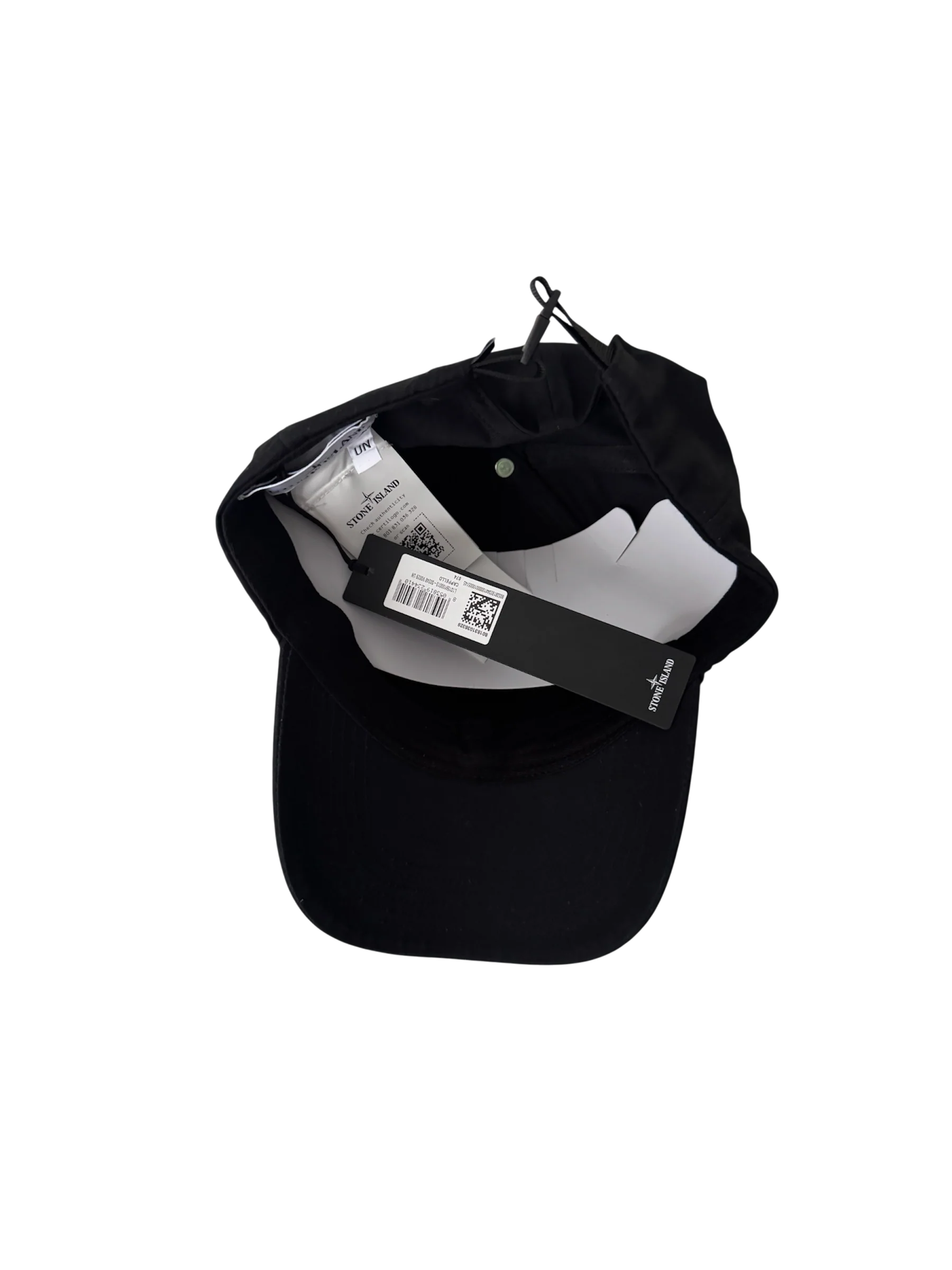 Stone Island 2026 Black Cap - Unisize - Image 3