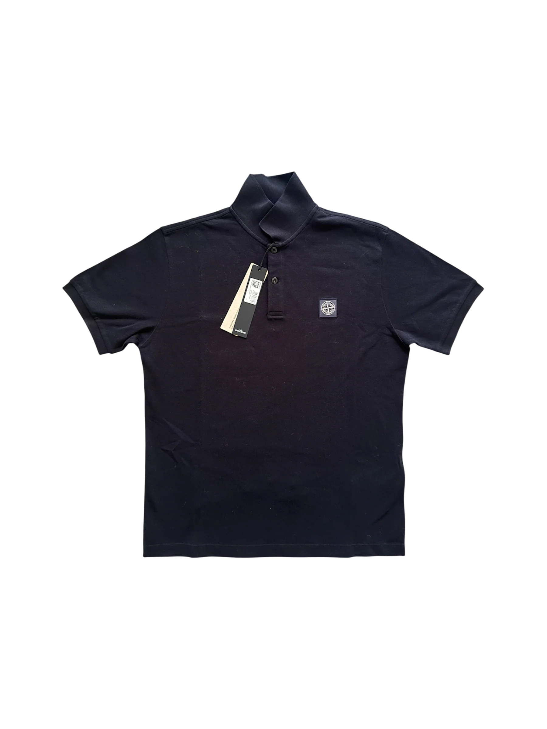 Stone Island 2026 Black Polo - Large