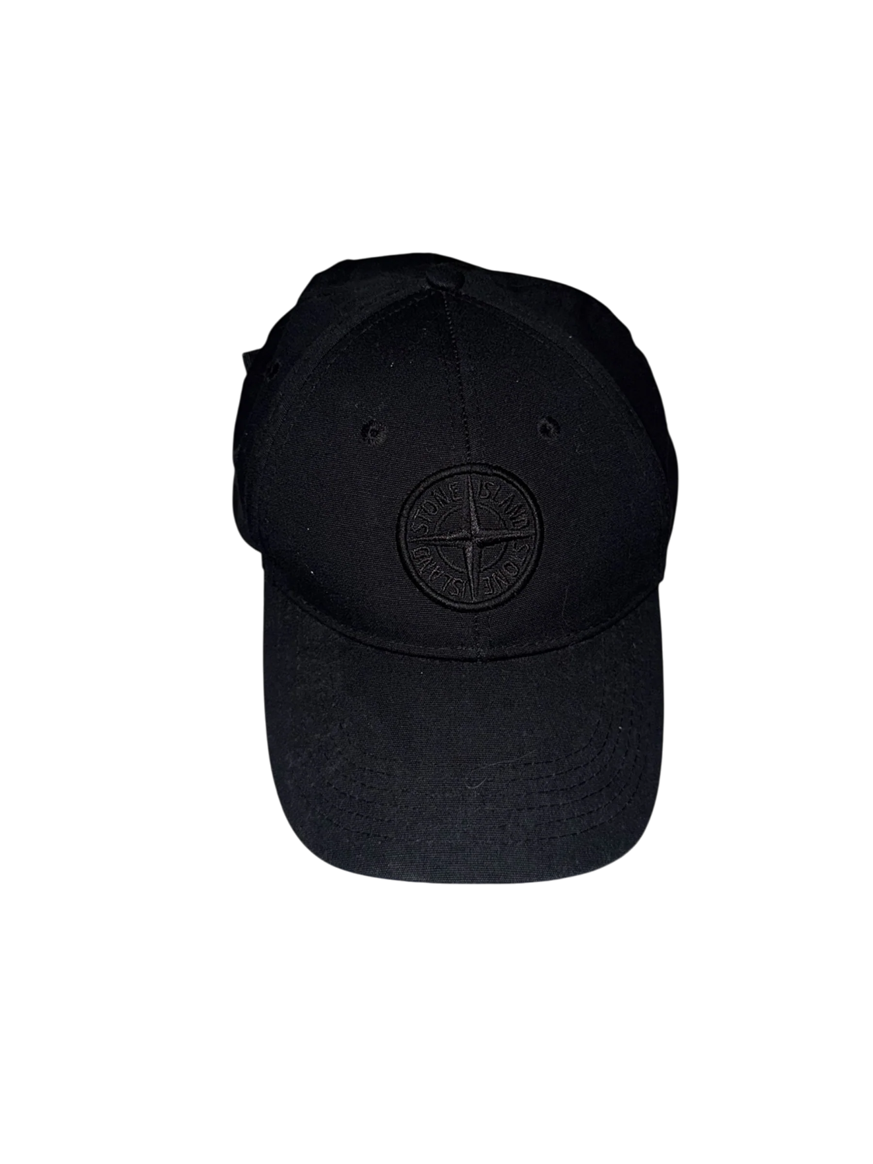 Stone Island Black Cap - XL - Image 2