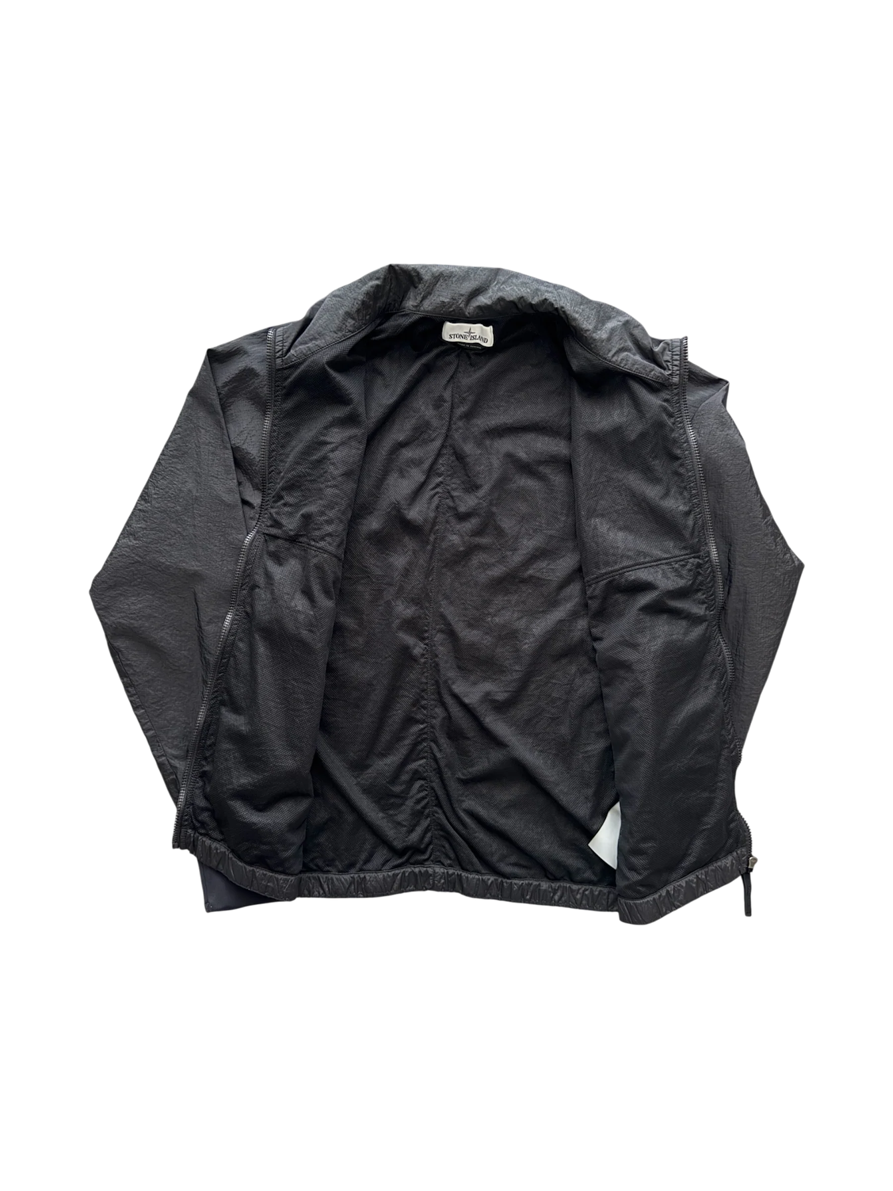 Stone Island Black 'Nylon Metal Square Logo' Jacket - Medium - Image 2