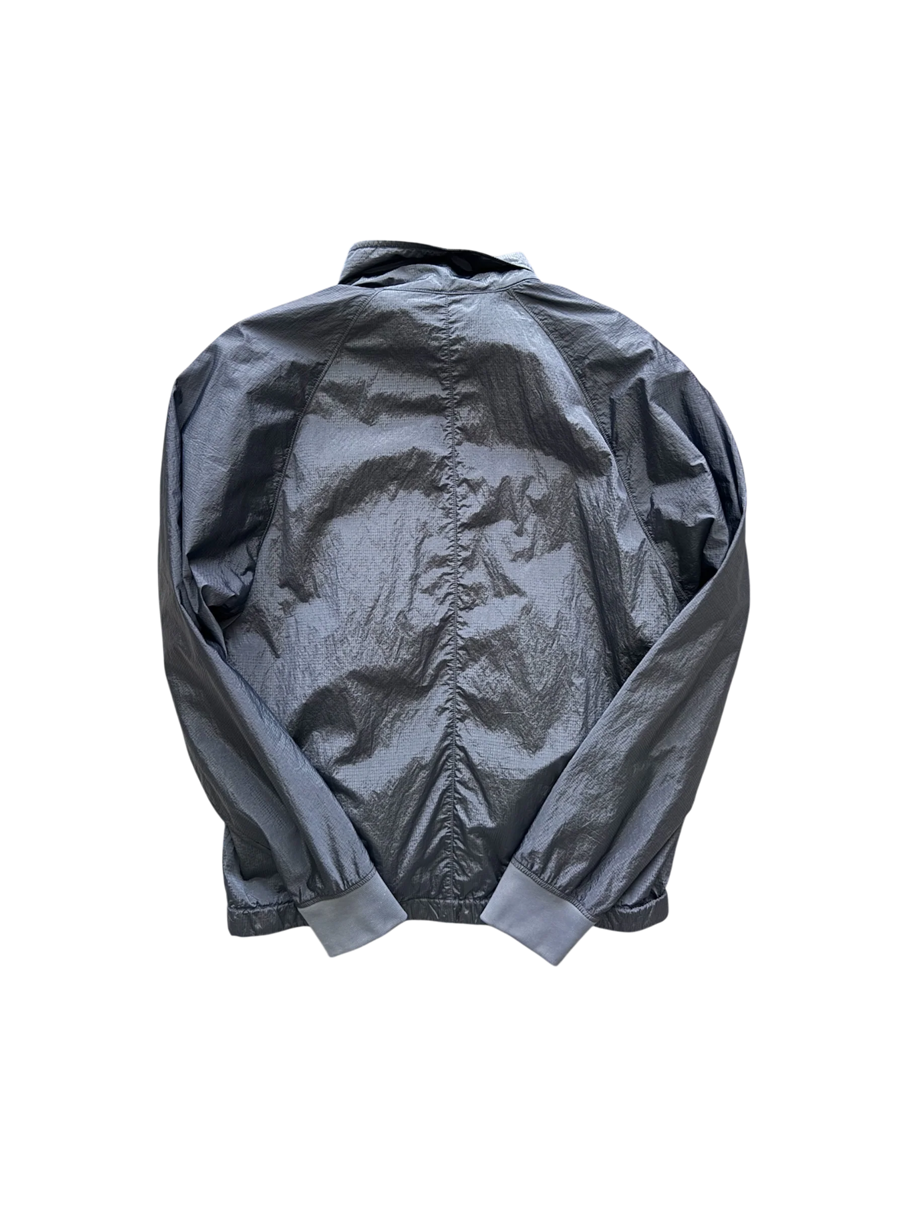 Stone Island Blue 'Nylon Metal Square Logo' Jacket - Medium - Image 3