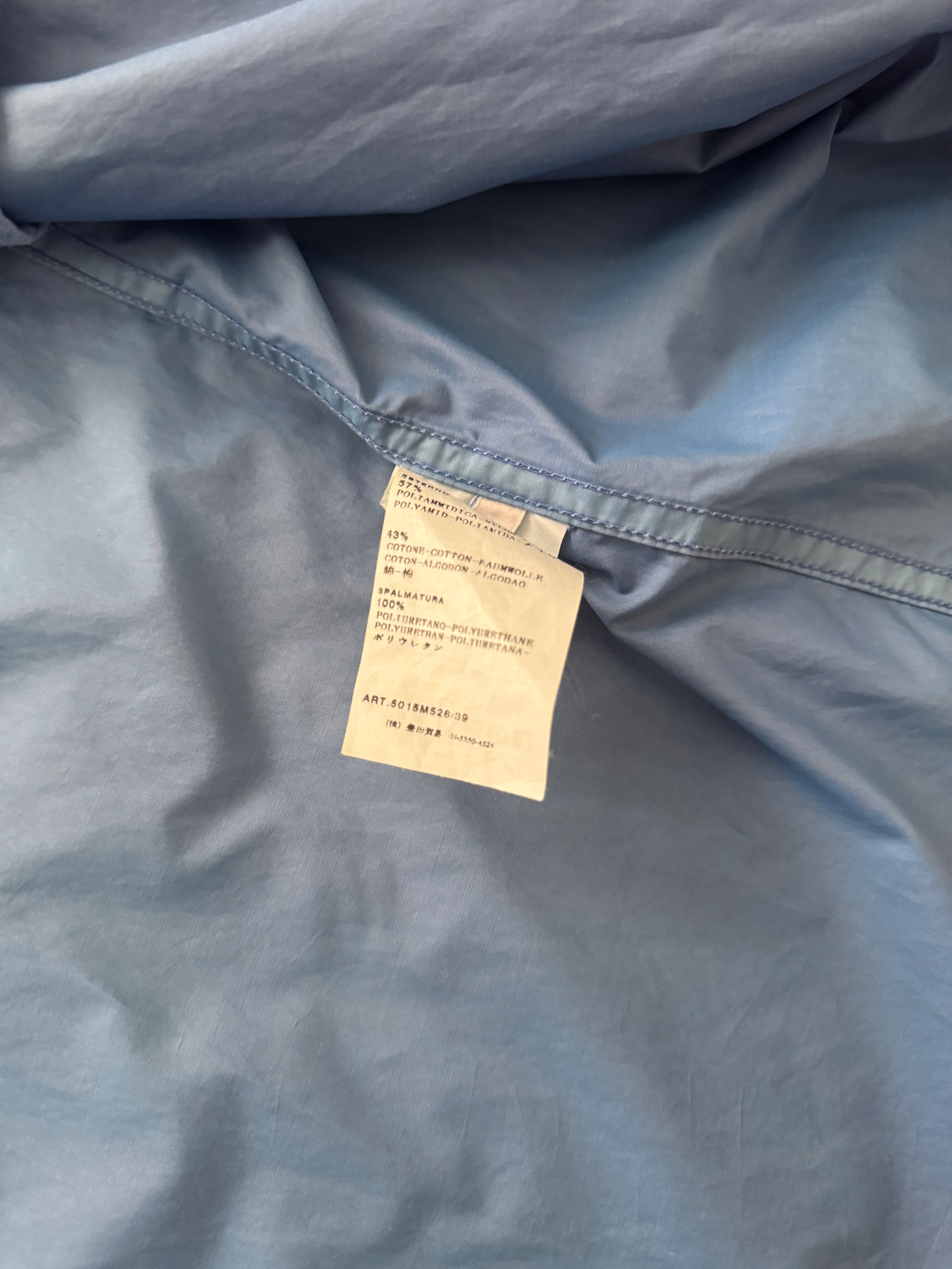 Stone Island Light Blue Spalmatura Jacket - Medium - Image 5