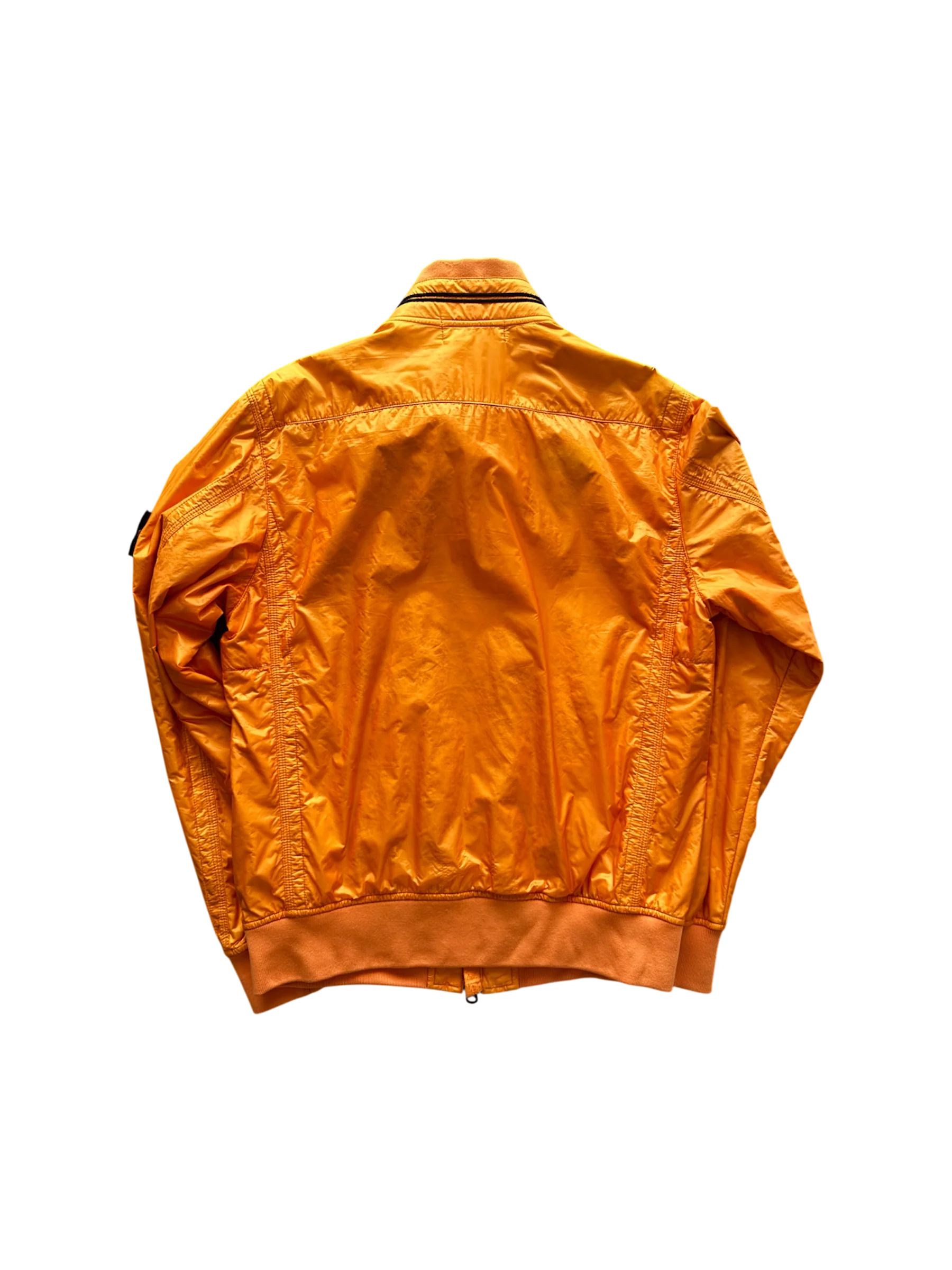 Stone Island Orange 'Micro Rip Stop Tyvek Shield' Jacket - Large - Image 3