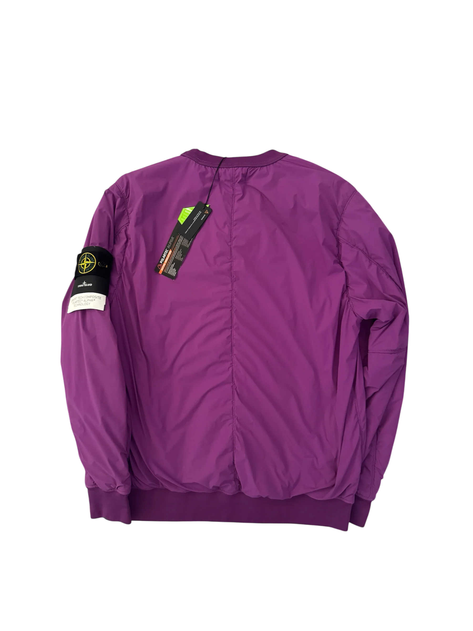 Stone Island Purple 'Comfort Tech Composite' Pullover - Medium - Image 2