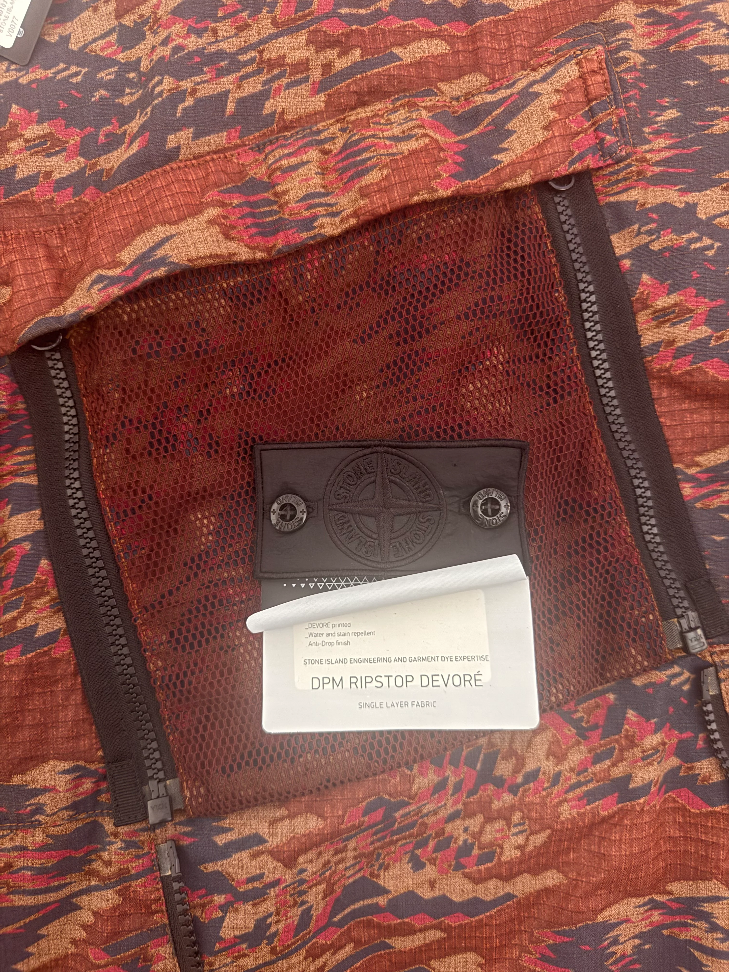 Stone Island Shadow Project 'DPM Ripstop Devorè' Smock - XL - Image 3