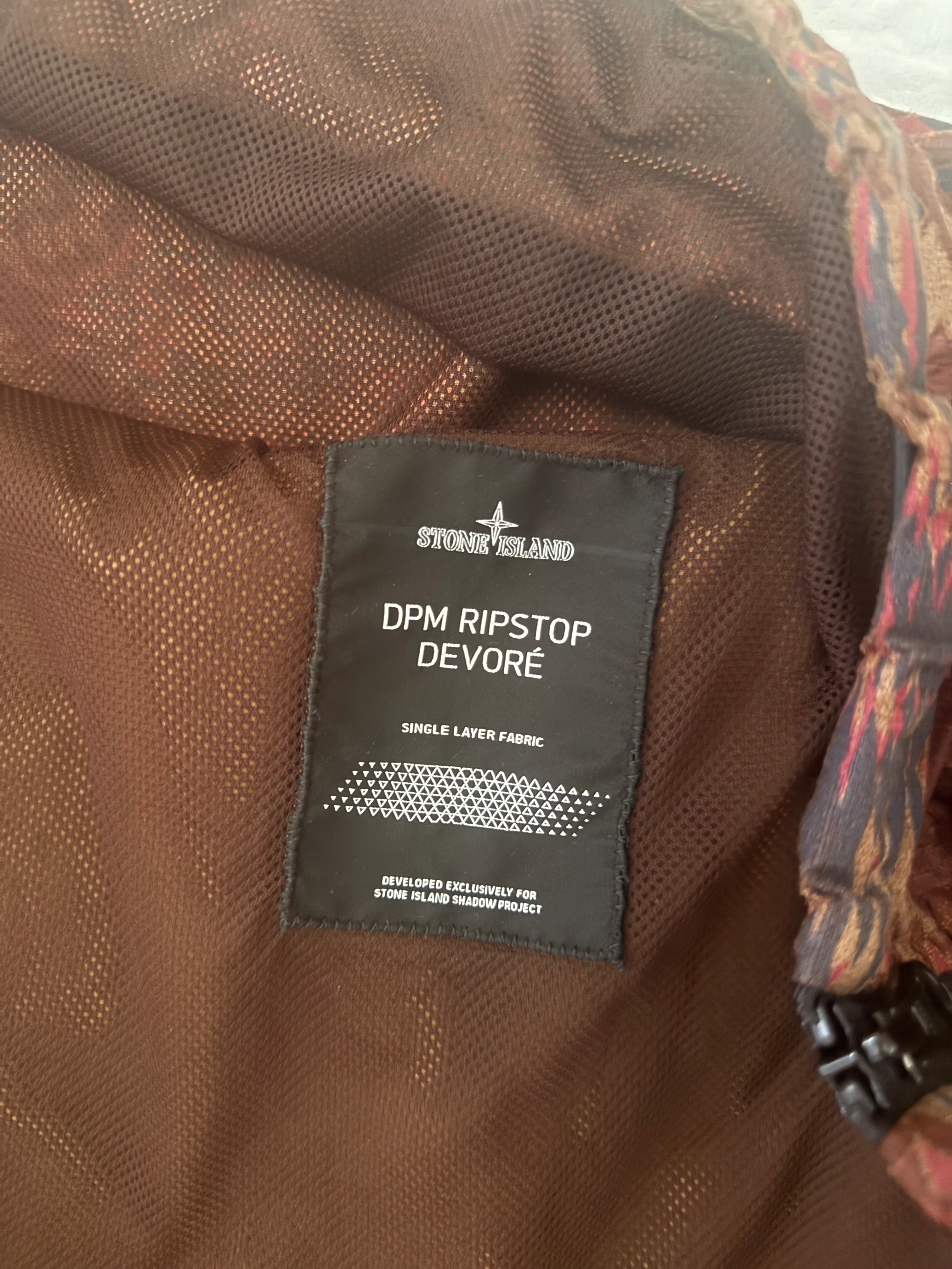 Stone Island Shadow Project 'DPM Ripstop Devorè' Smock - XL - Image 4